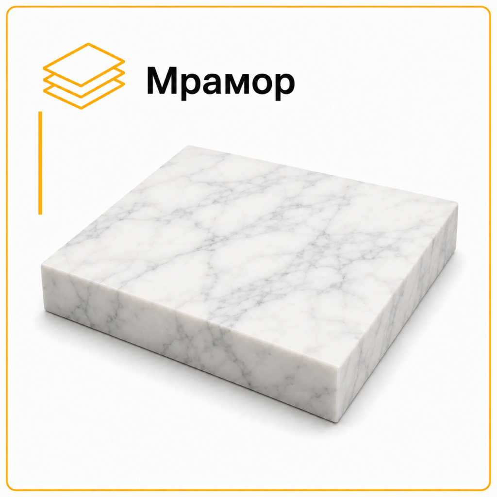 Гидроабразивная резка мрамора