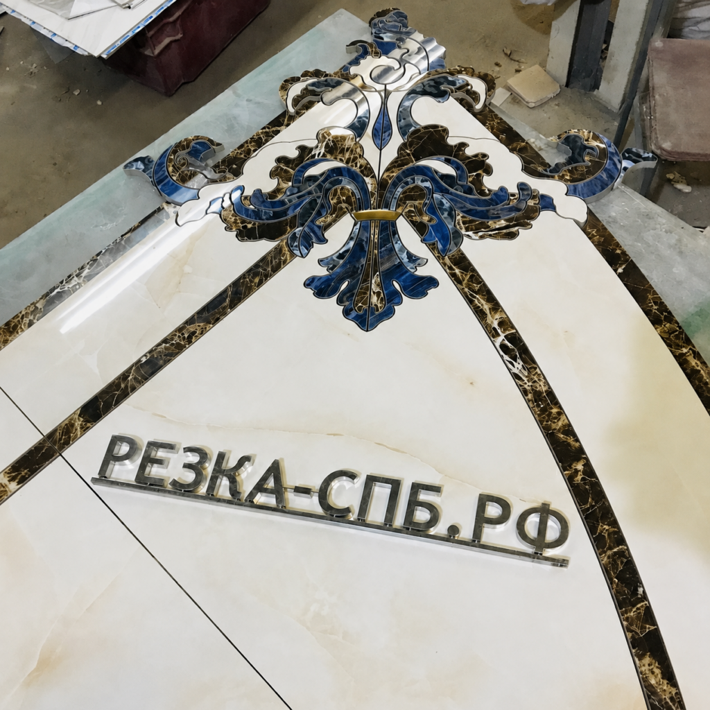 Декоративные элементы и орнаменты из керамогранита
